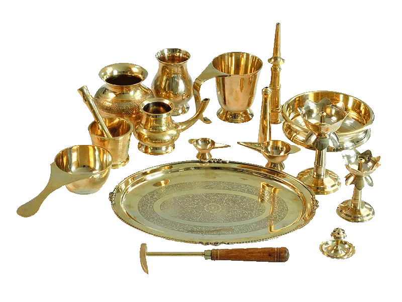 AYURVEDA PUJA THALI SET