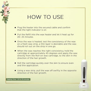 BIOSOFT Professional Roll-On Wax Heater
