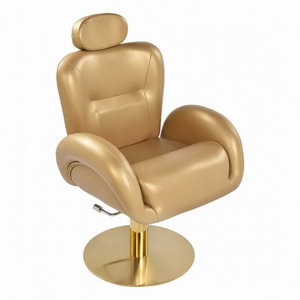 Marc Brilliant Gold Recliner Chair