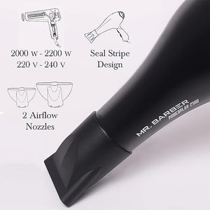 MR. BARBER Powerplay MB PP250 Professional Hair Dryer