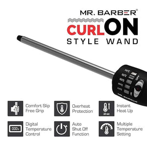 MR.Barber Style Wand Hair Curler MB-SWD