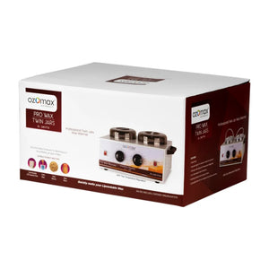 Ozomax Professional Twin Jars Wax Warmer
