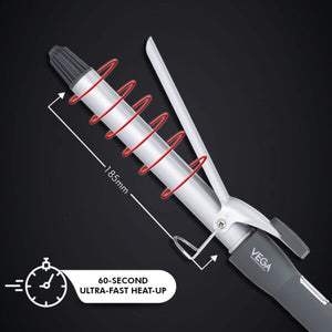 VEGA PROF. PRO CERA CURLS 16MM CURLING TONG VPMCT-01