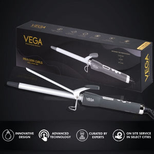 VEGA PROF. PRO CERA CURLS 16MM CURLING TONG VPMCT-01