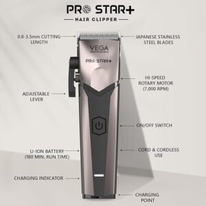 Vega Pro Star + Hair Clipper VPPHC-11