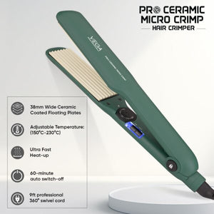 Vega Professional Pro Ceramic Micro Crimp Hair Crimper VPPMS-11 | Adjustable Temperature (150°C–230°C)