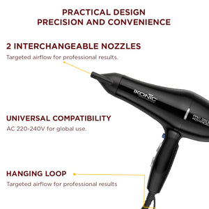 IKONIC Hair Dryer Pro 2500+ Advanced